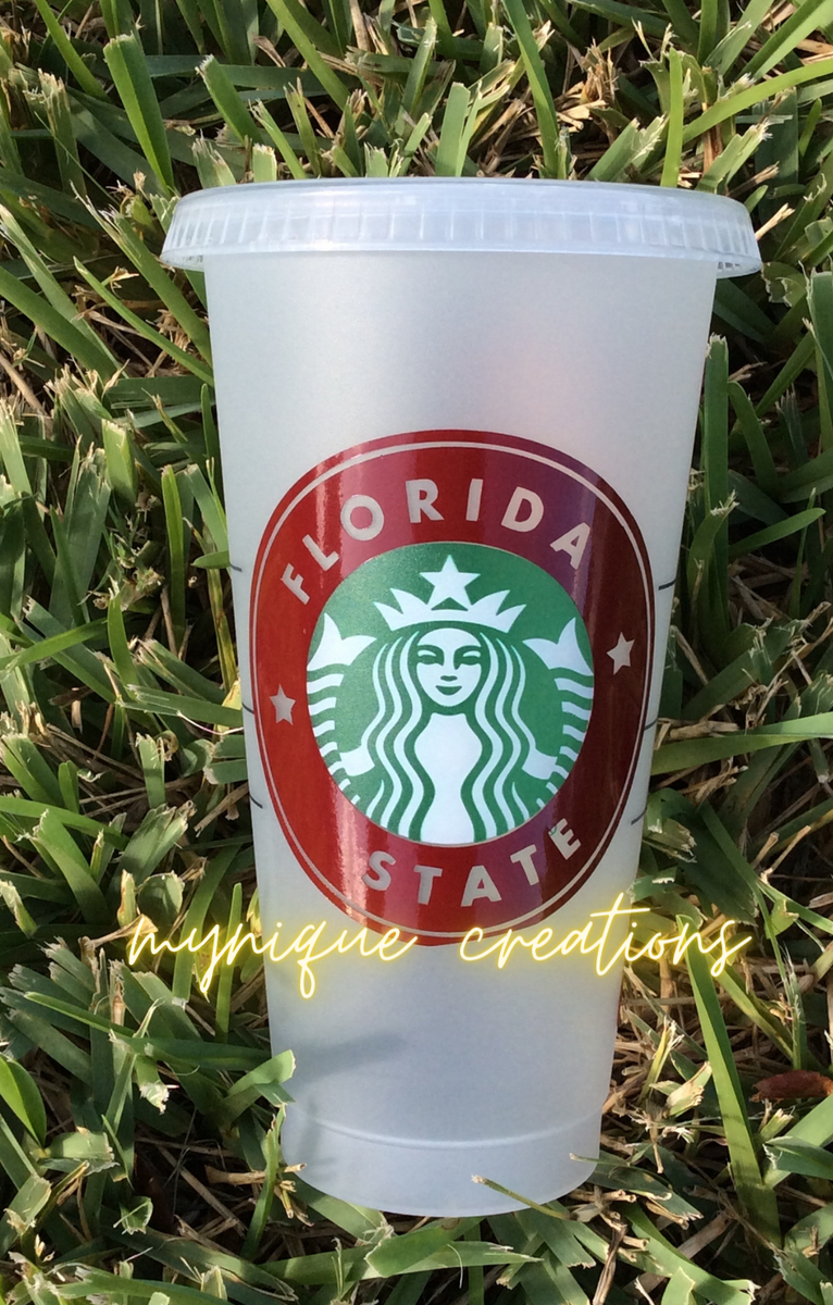 Florida State Starbucks Cup – Mynique Creations