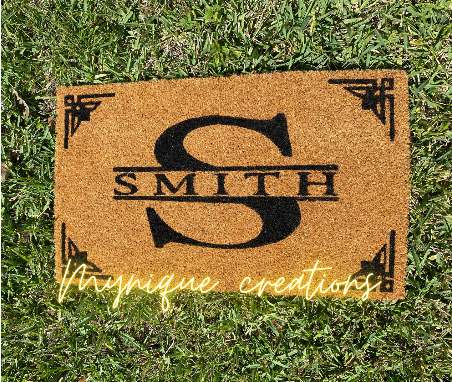 Welcome Doormat| Monogram | Front Door