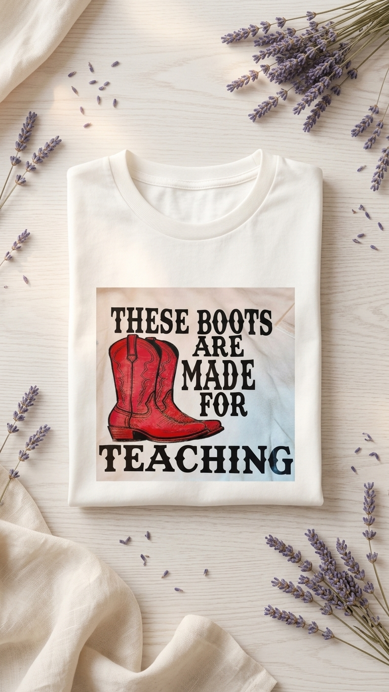 These Boots are made for Teaching | Graphic Tee