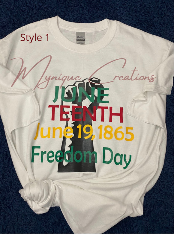 Juneteenth Celebration T-shirts