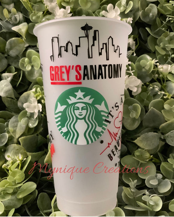 Grey’s Anatomy inspired Starbucks cup