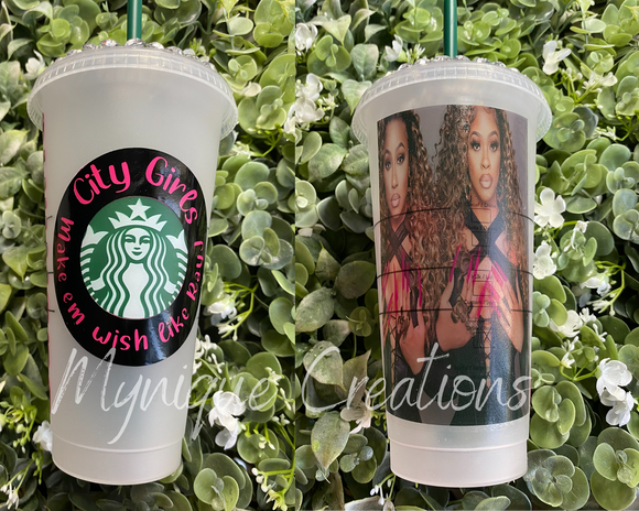 City Girls Starbucks cup