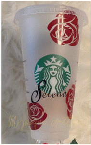 Forever Selena Starbucks cup