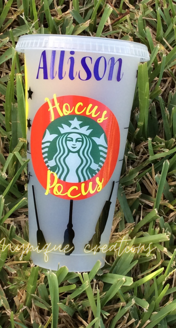Hocus Pocus Halloween Starbucks cup