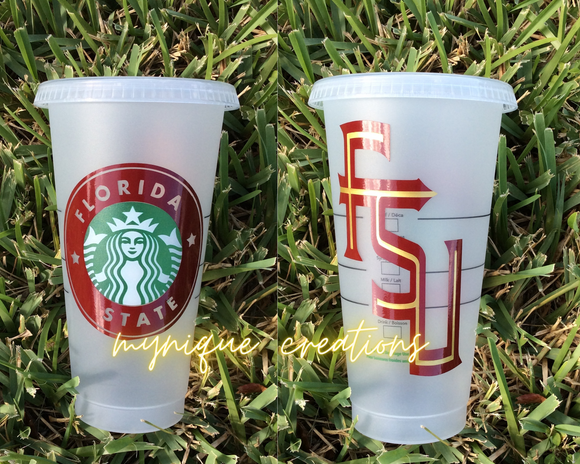 Florida State Starbucks Cup