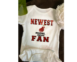 Newest Miami Heat Fan baby onesie